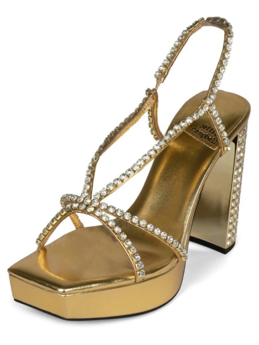 {Jeffery Campbell} Nuite Embellished Platform Sandals